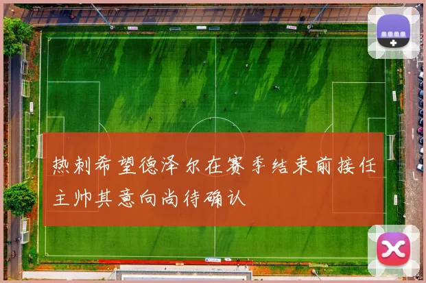 热刺希望德泽尔在赛季结束前接任主帅其意向尚待确认